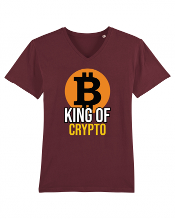 Bitcoin King Of Crypto Burgundy
