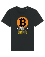 Bitcoin King Of Crypto Tricou mânecă scurtă Unisex Rocker