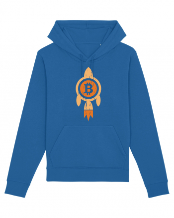 Bitcoin Rocket Royal Blue