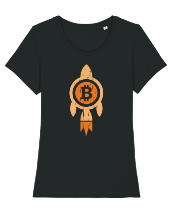 Bitcoin Rocket Black