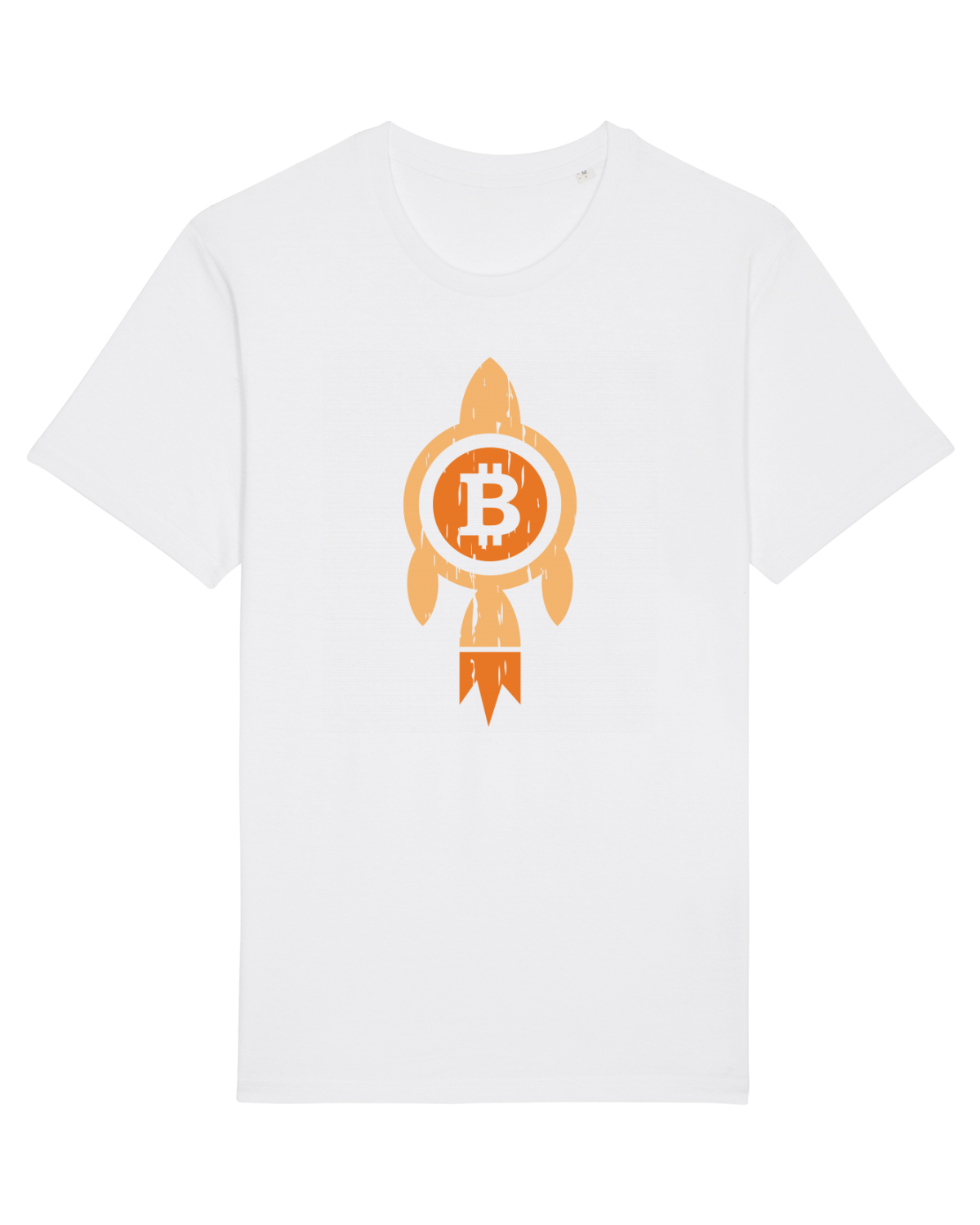 Tricou mânecă scurtă Unisex Rocker White