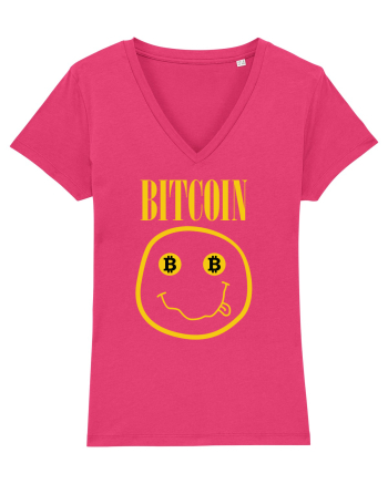 Bitcoin Smiley Face Raspberry