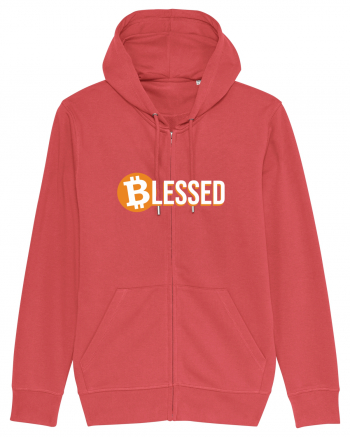 Blessed Bitcoin Carmine Red