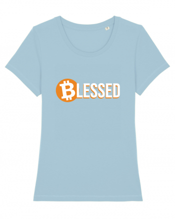 Blessed Bitcoin Sky Blue