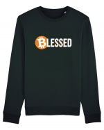 Blessed Bitcoin Bluză mânecă lungă Unisex Rise