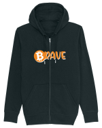 Brave Bitcoin Hanorac cu fermoar Unisex Connector