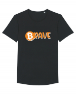 Brave Bitcoin Tricou mânecă scurtă guler larg Bărbat Skater