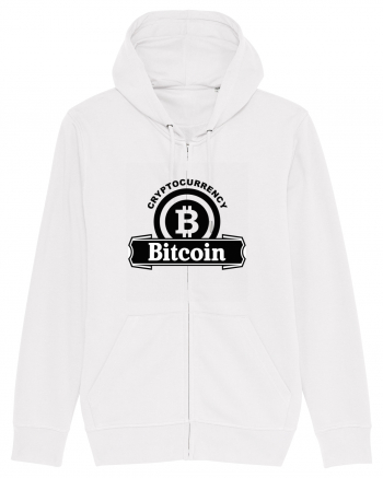 Cryptocurrency Bitcoin White