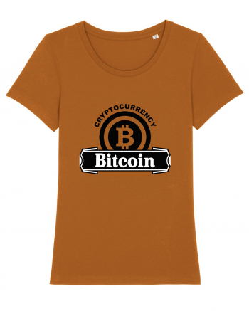 Cryptocurrency Bitcoin Roasted Orange