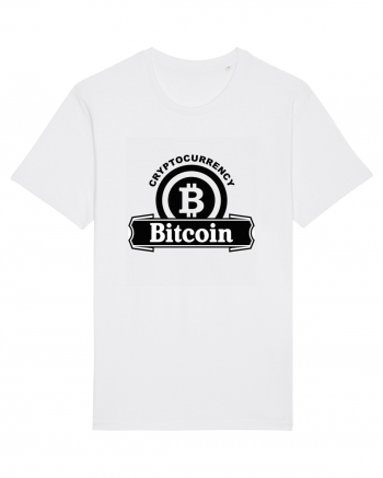 Cryptocurrency Bitcoin White