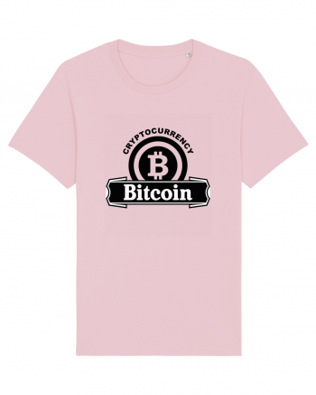 Cryptocurrency Bitcoin Cotton Pink