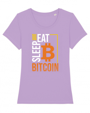Eat Sleep Bitcoin Lavender Dawn