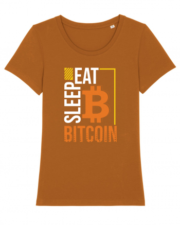 Eat Sleep Bitcoin Roasted Orange