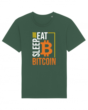 Eat Sleep Bitcoin Bottle Green