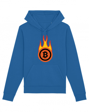 Fireball Bitcoin Royal Blue