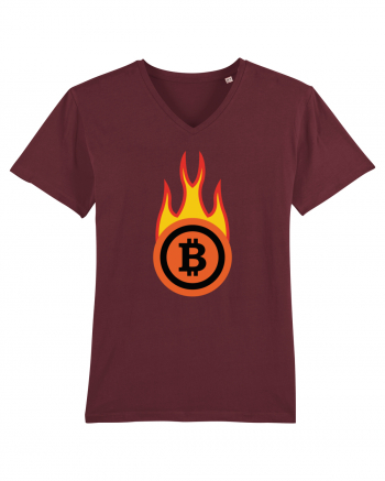 Fireball Bitcoin Burgundy