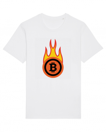 Fireball Bitcoin White