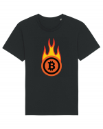 Fireball Bitcoin Tricou mânecă scurtă Unisex Rocker