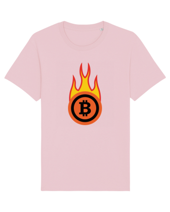 Fireball Bitcoin Cotton Pink