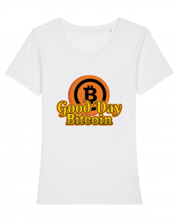 Good Day Bitcoin White
