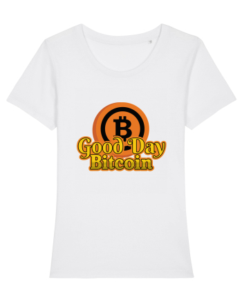 Good Day Bitcoin White