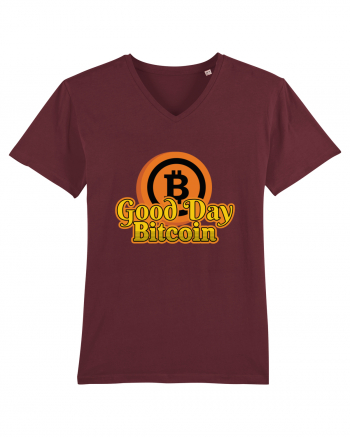 Good Day Bitcoin Burgundy