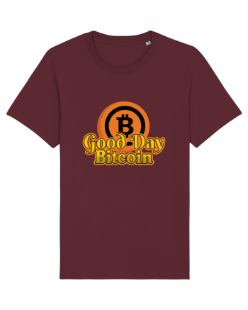 Good Day Bitcoin Burgundy