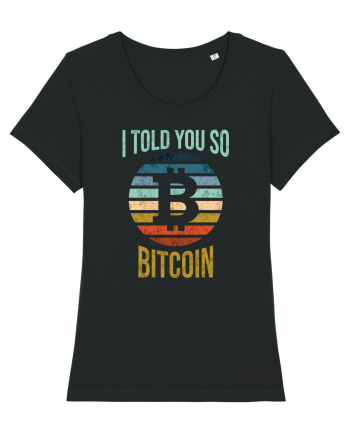 I Told You So Bitcoin Black