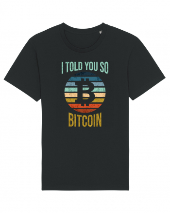 I Told You So Bitcoin Black