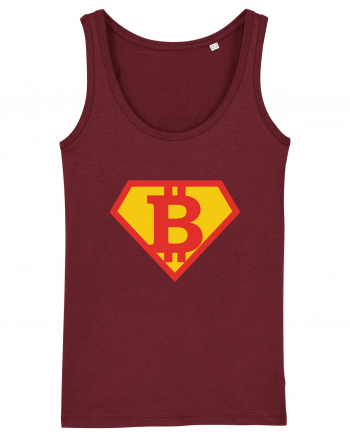 Super Bitcoin Burgundy