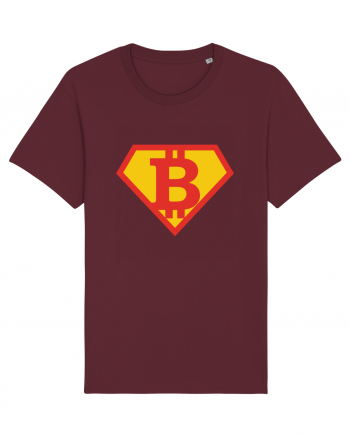 Super Bitcoin Burgundy