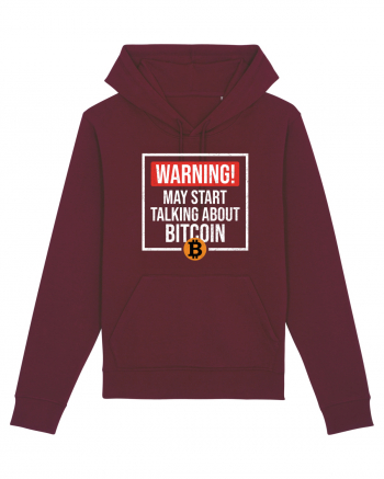 Warning May Start Talking About Bitcoin Burgundy