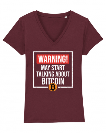 Warning May Start Talking About Bitcoin Burgundy