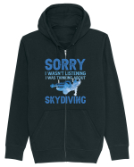 Skydiving Sorry I Wasn't Listening Hanorac cu fermoar Unisex Connector