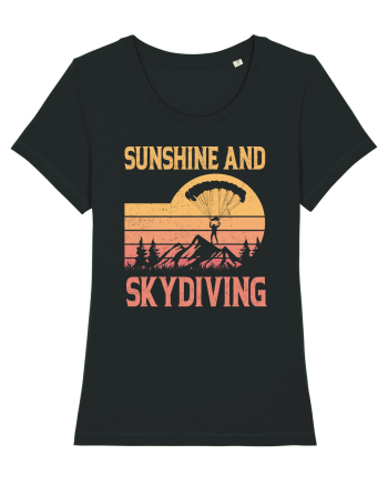 Sunshine And Skydiving Black