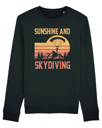 Sunshine And Skydiving Black