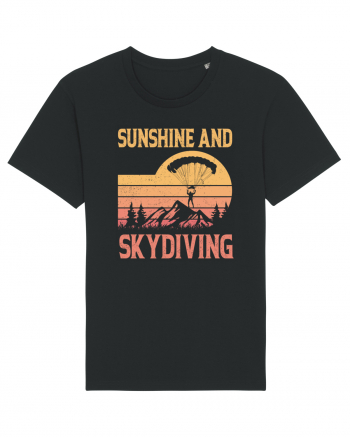 Sunshine And Skydiving Black
