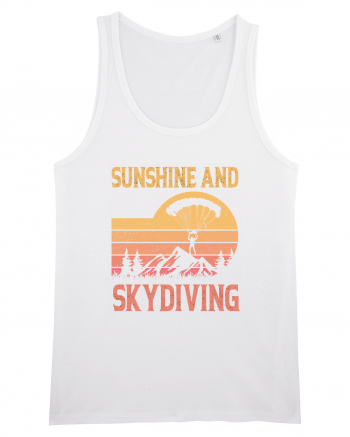 Sunshine And Skydiving White