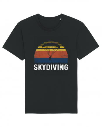 Skydiving Black