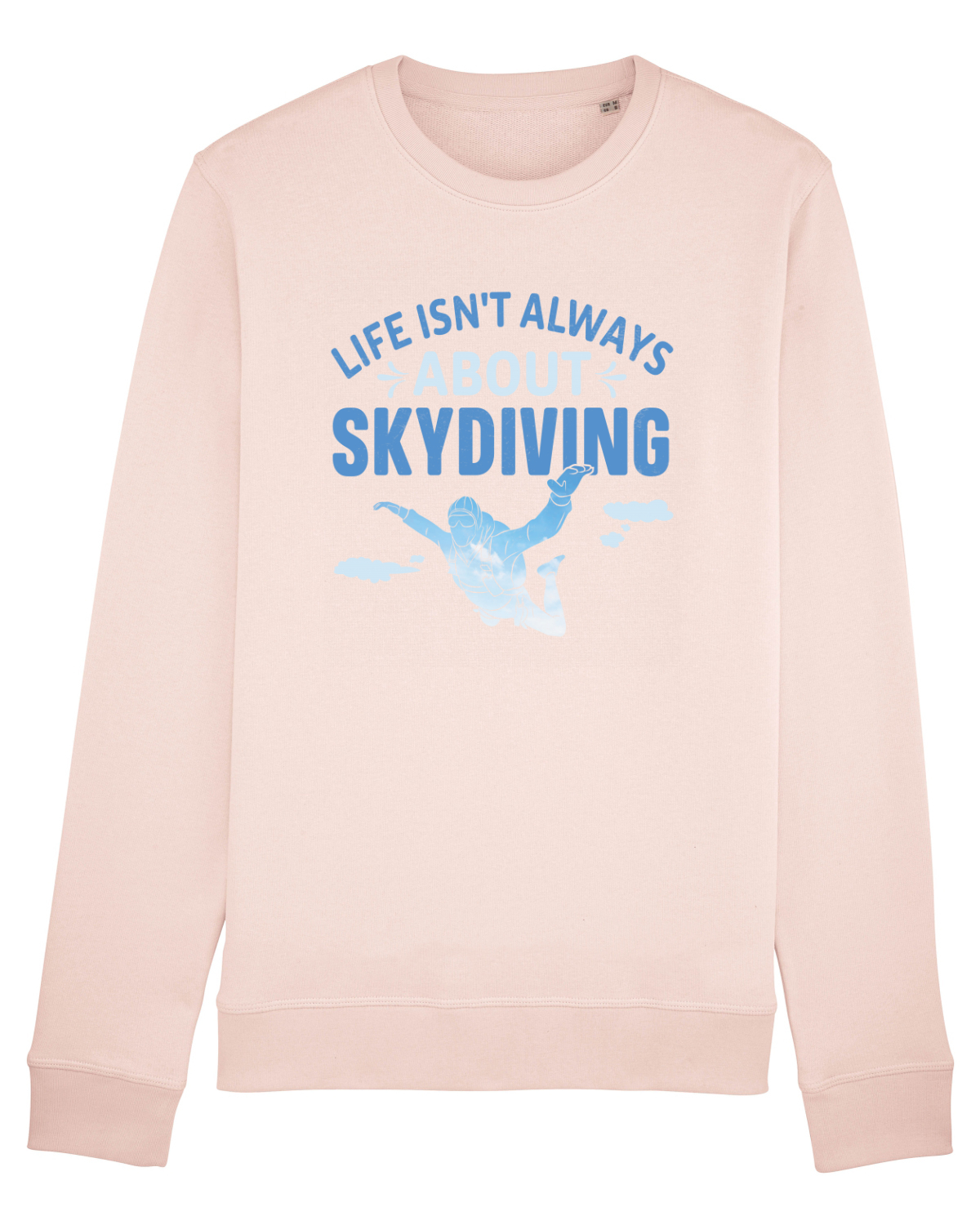 Bluză mânecă lungă Unisex Rise Candy Pink