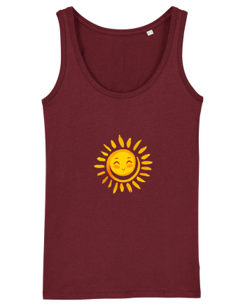 Sunshine smile Burgundy