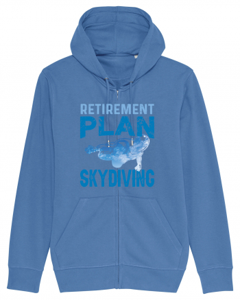 Retirement Plan Skydiving Bright Blue