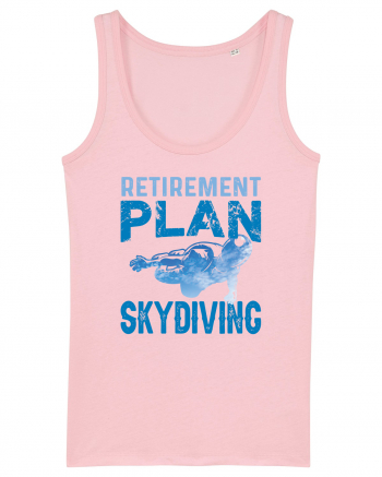 Retirement Plan Skydiving Cotton Pink
