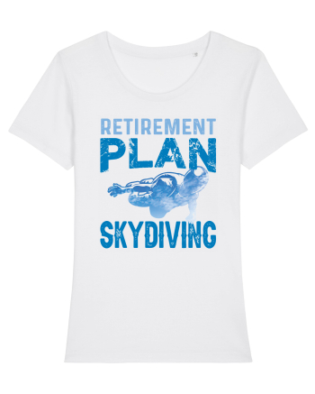 Retirement Plan Skydiving White