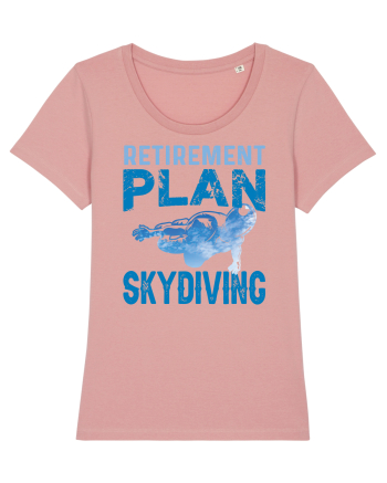 Retirement Plan Skydiving Canyon Pink