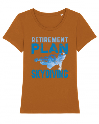 Retirement Plan Skydiving Roasted Orange