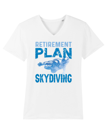 Retirement Plan Skydiving White