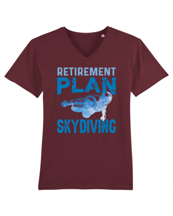 Retirement Plan Skydiving Burgundy