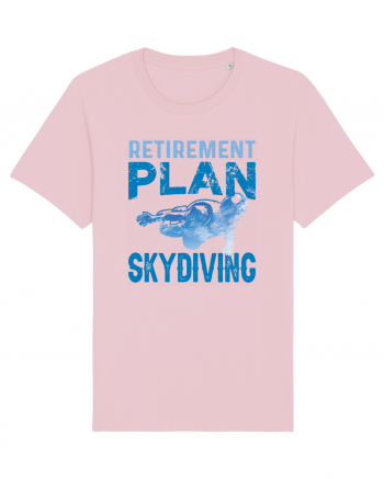 Retirement Plan Skydiving Cotton Pink