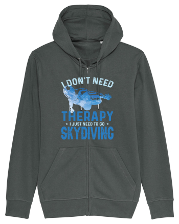 I Don't Need Therapy I Just Need To Go Skydiving Anthracite